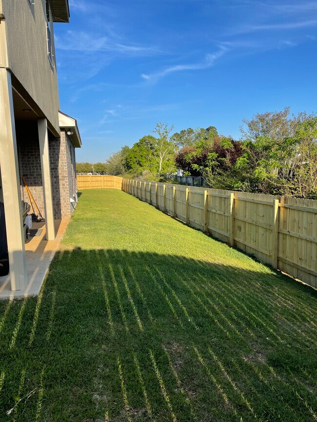 Back Yard - 1000 Dalton Cir