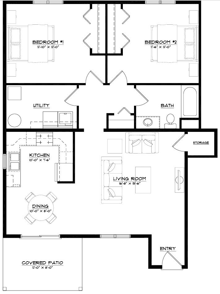 Floor Plan - 1916 Haughton Ave