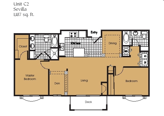2BR/2BA - Vistoso Condominiums