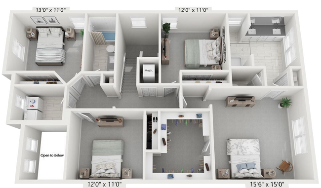 Floorplan - Nuvo- Boca Single Family Homes and Townhomes