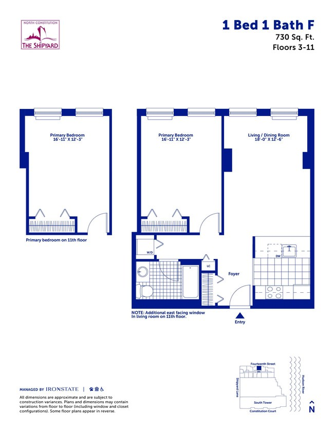 Floorplan - The North Constitution