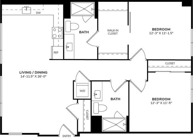 Floorplan - The Marston by Windsor