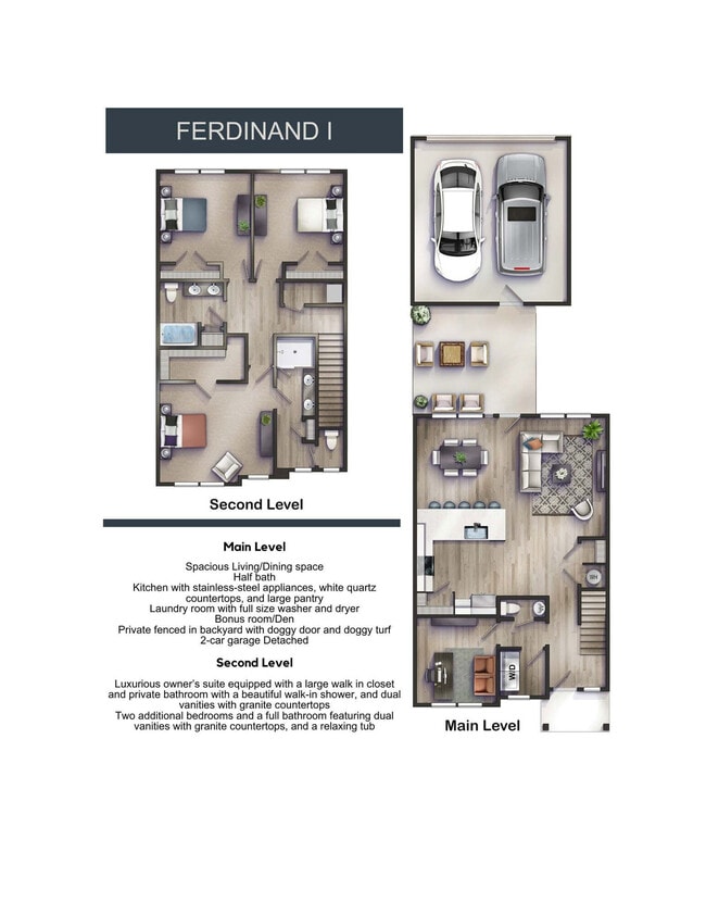 Floorplan - Bull Run Townhomes