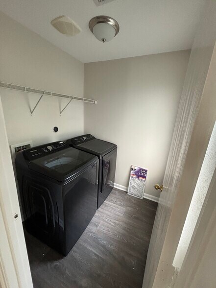 Upstairs laundry - 19110 Saddleville Mills Ln