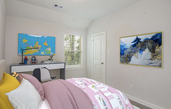 12x10 Full or Twin sized Bedroom with great closet space Photo is Virtually Staged - 27028 Hidden Rock Ct