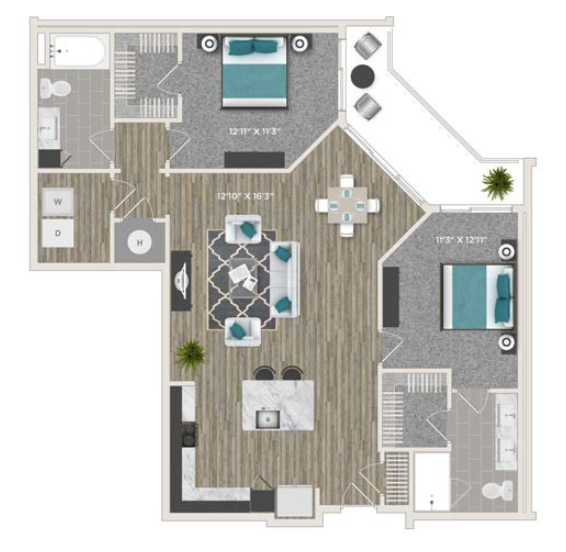 Floorplan - The Abbey