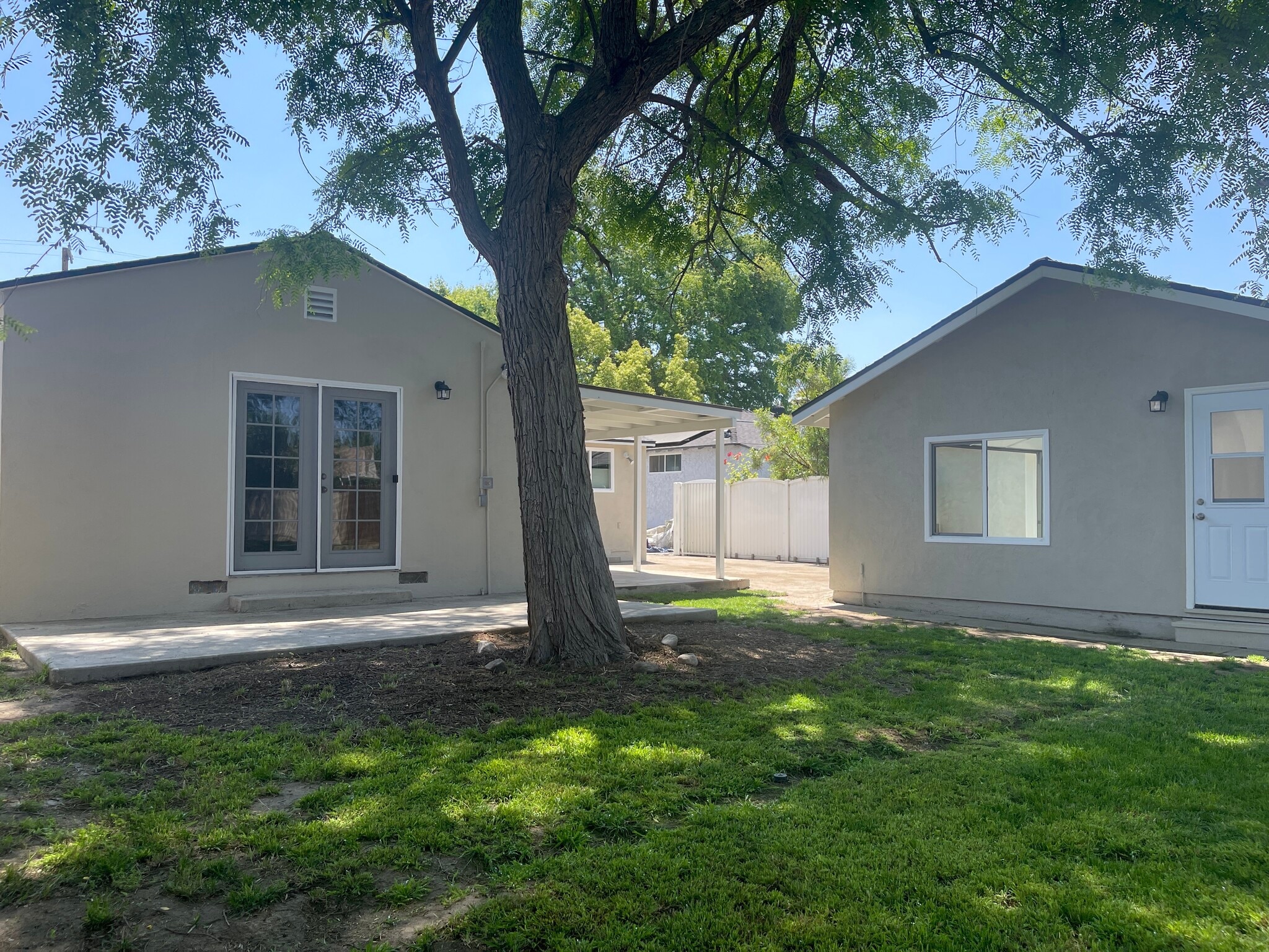 Master Bedroom on left and Garage on the Right - 5457 Beck Ave