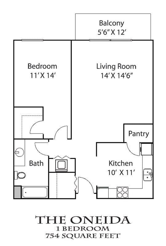 Floorplan - Osceola Place, a 55+ Community