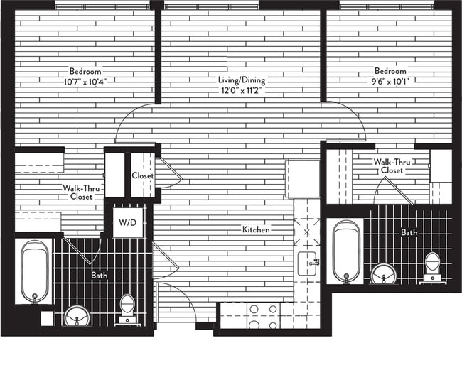 B02 Two Bedroom - Blossom Plaza