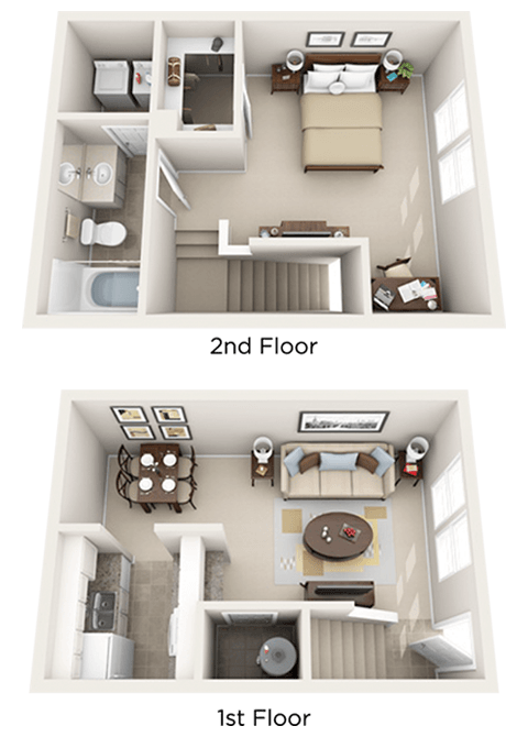 Floorplan - The Arbor Walk Apartments