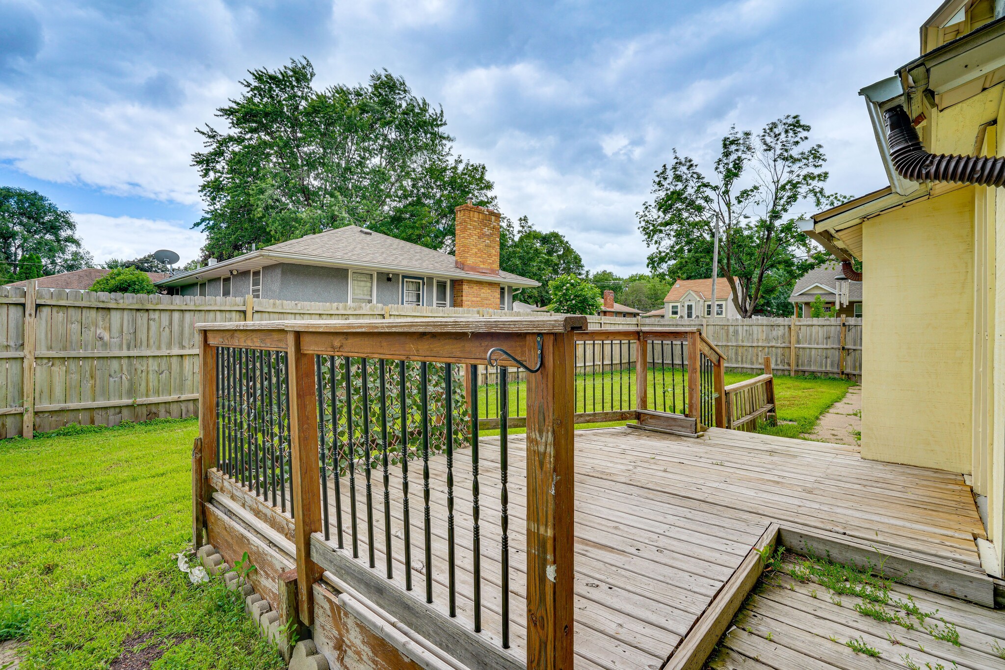Back Patio - Deck was recently stained (not pictured) - 4848 N 6th St