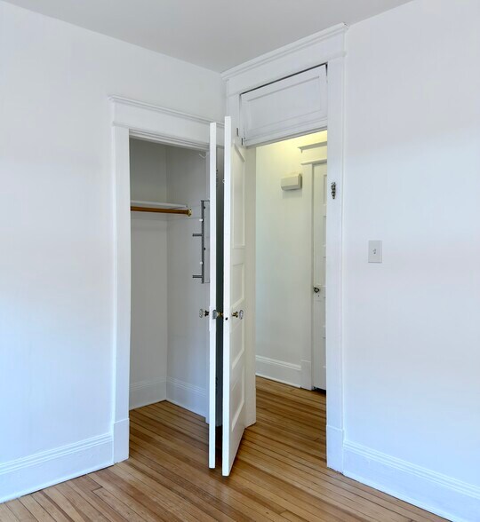 Master bedroom closet and door - 1451 Pennsylvania Ave SE