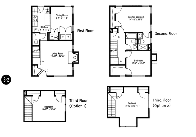 Floorplan - Crawford Square Apartments