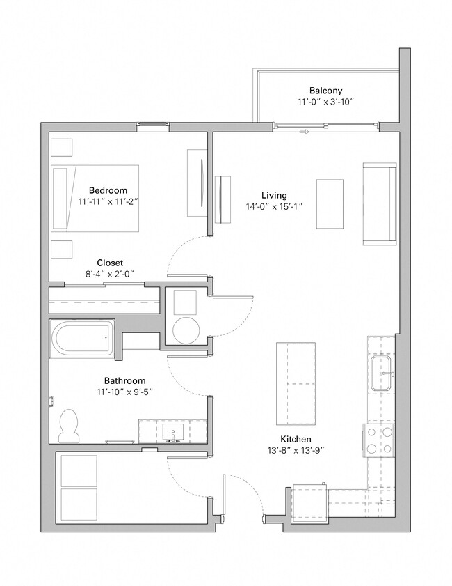 Floorplan - Melody on Main