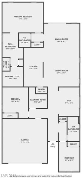 Floor plan - 331 Coastal Redwood St
