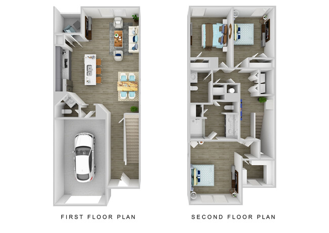 Floorplan - Norman Ridge Townhomes