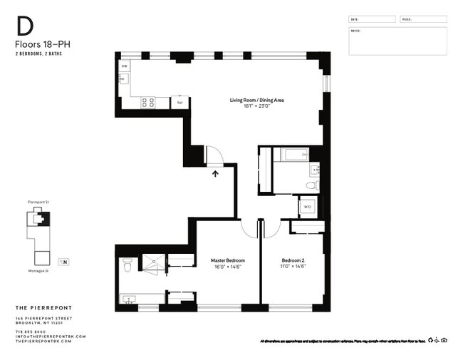 Floorplan - The Pierrepont