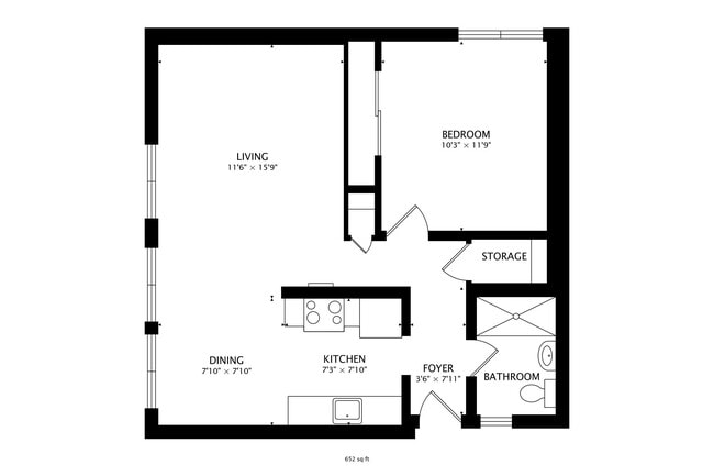 Floorplan - 1844 7th Avenue