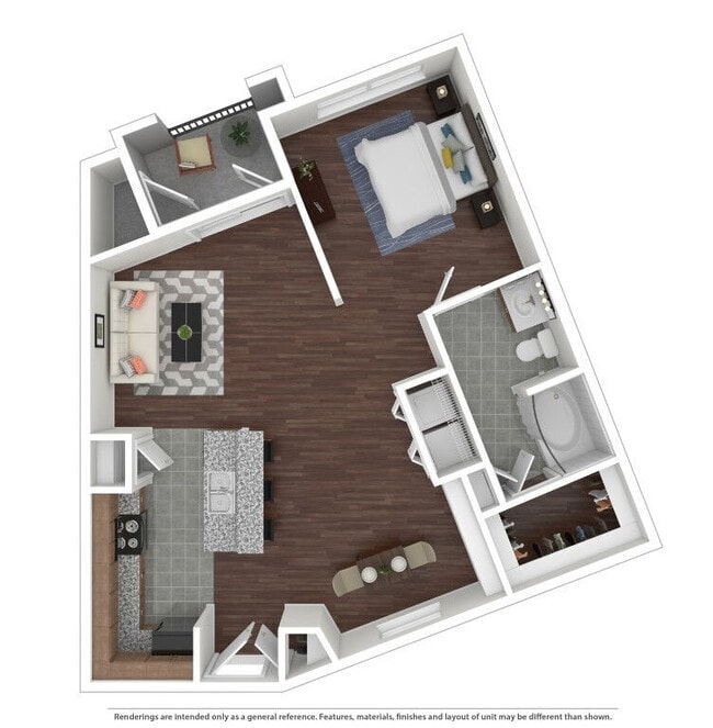 Floorplan - Fitzhugh Urban Flats