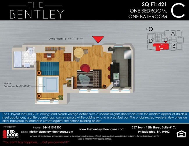 Floorplan - The Bentley