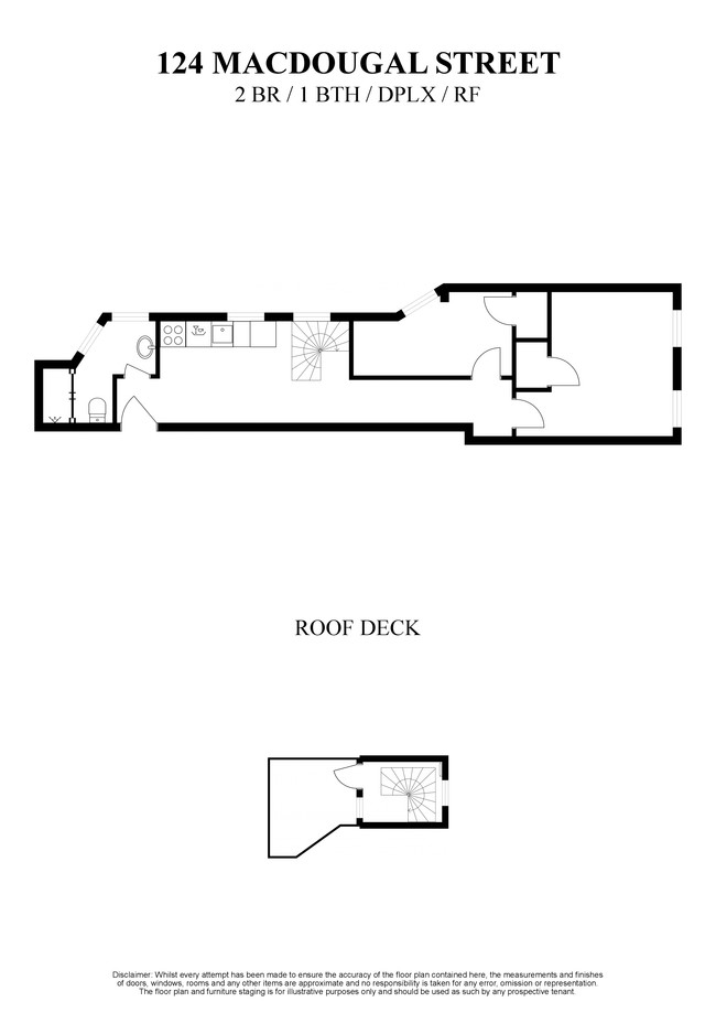 Floorplan - 124 MacDougal Street