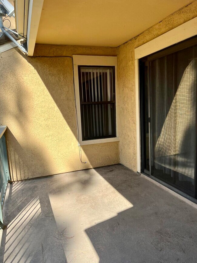 Patio with storage - 10655 Lemon Ave