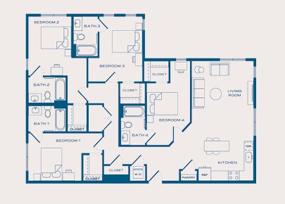 floorplan - Charme Statesboro