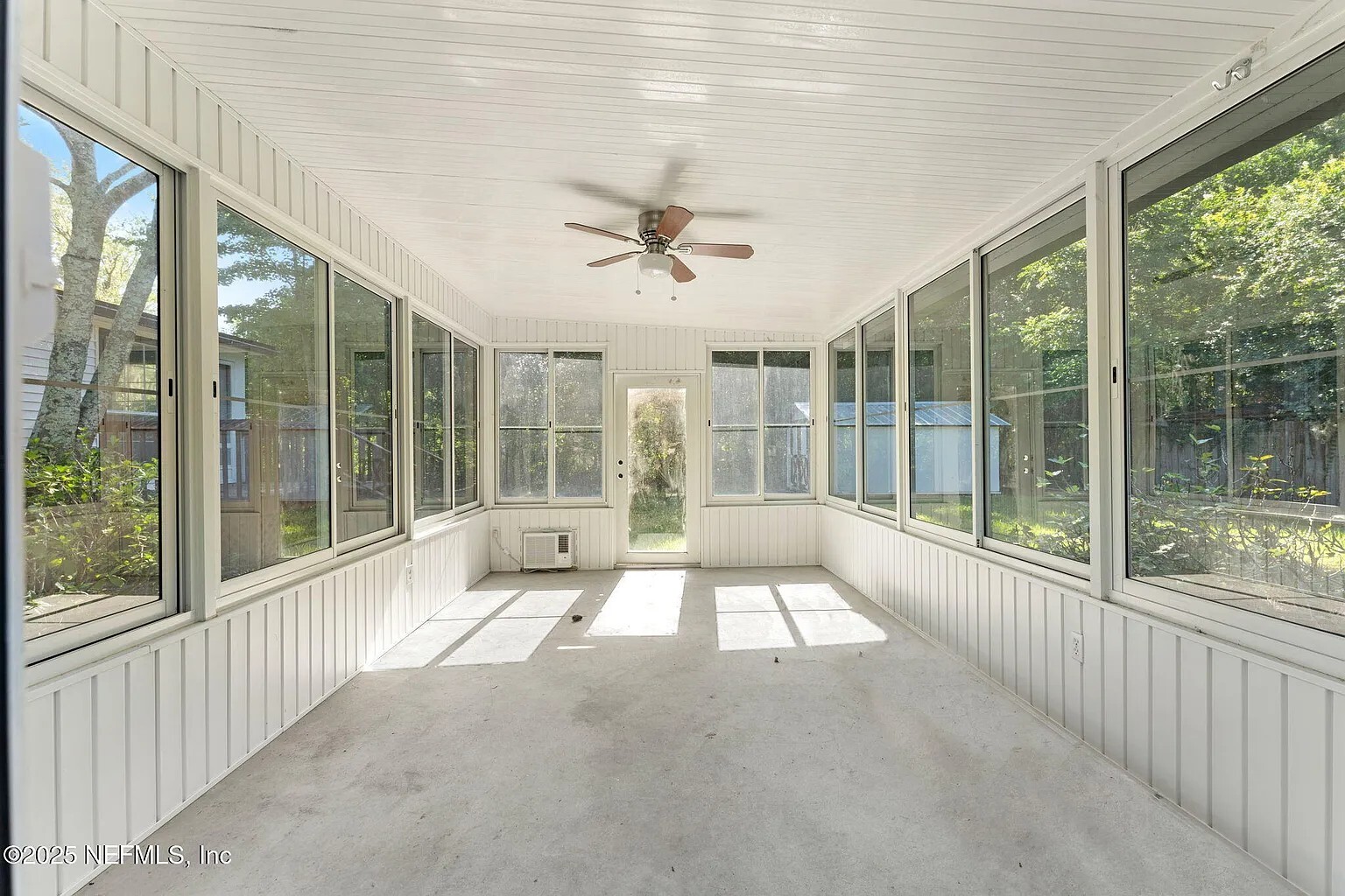 Outdoor detached covered room with fan and brand new air conditioning - great for entertaining, art, - 4744 Glenwood Ave