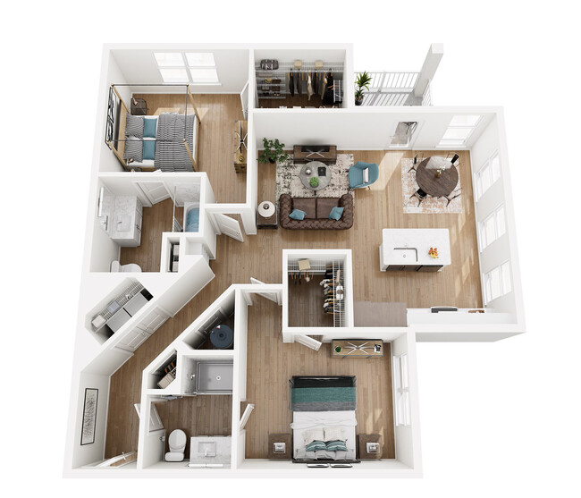 Floorplan - The Townsend