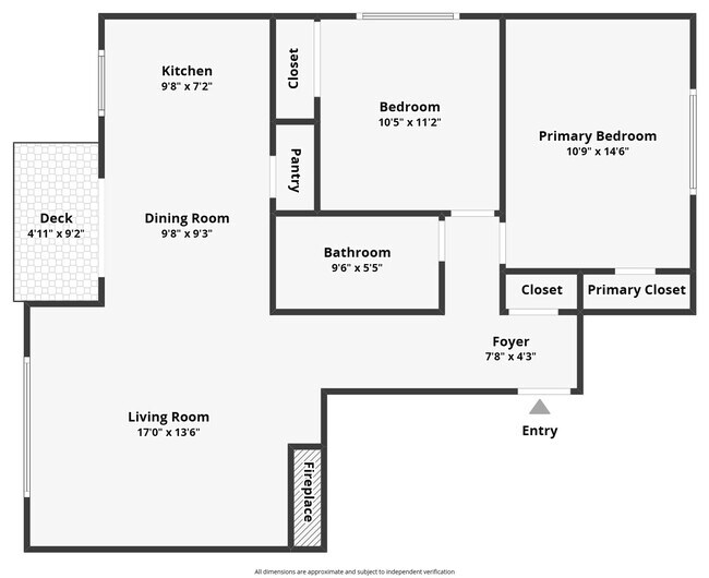 Floorplan - North Forest Apartments