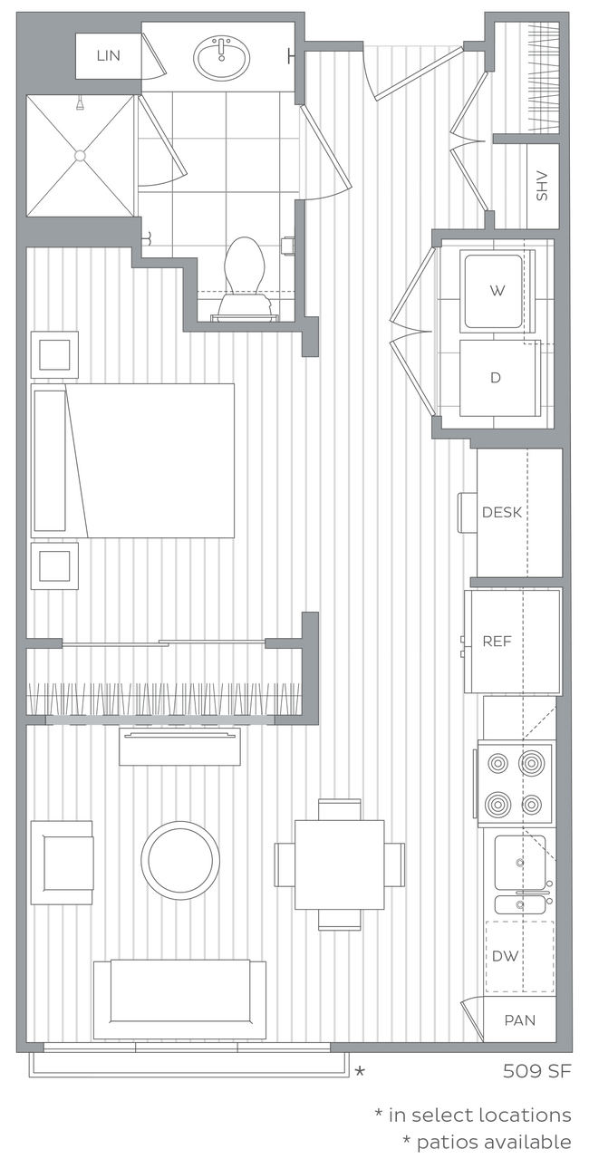 Floorplan - The Reverie at Lake Boone