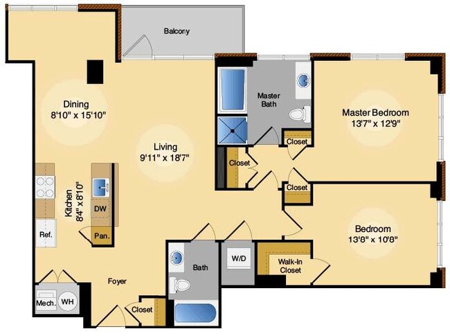 Floorplan - IO Piazza by Windsor