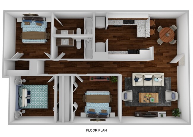 Floorplan - Harper Apartments