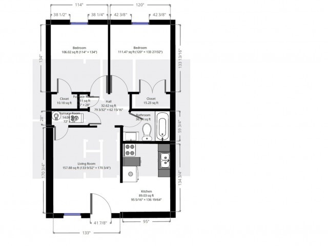 Floorplan - Creekside Commons Apartments