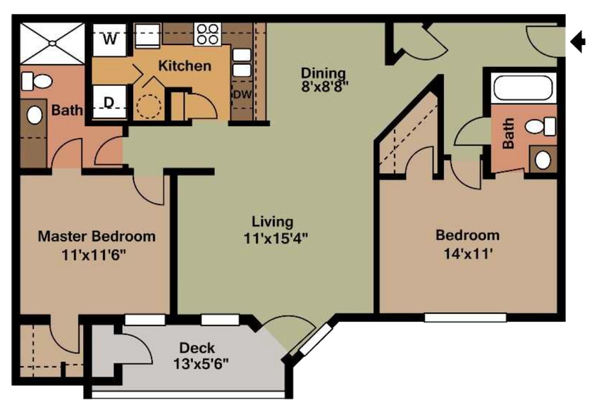 Interior Photo - Fox Run