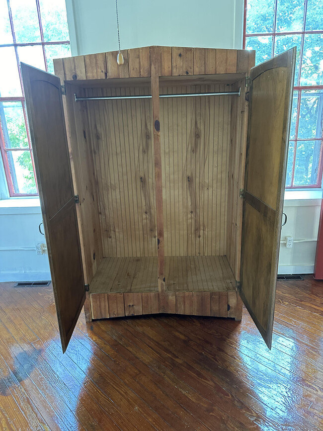 Bedroom inside armoire - 37 Union St