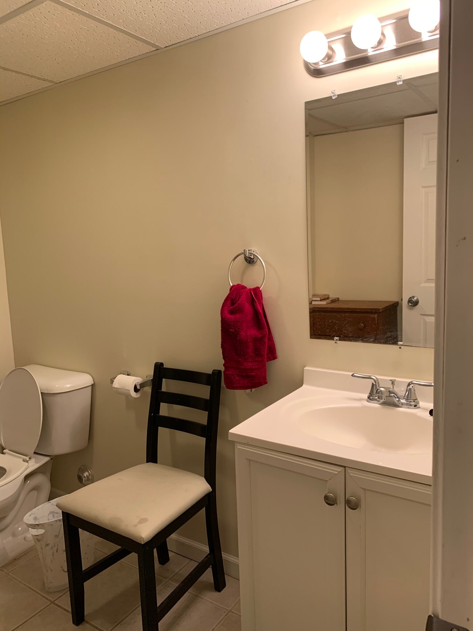 Bathroom in basement/lower level - 108 Heidi Ct