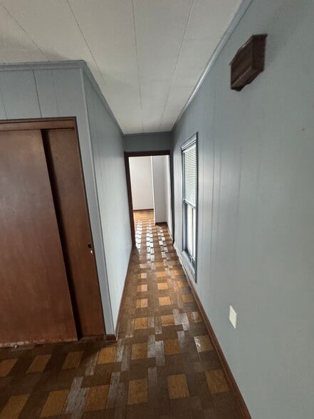 Hallway from living room to kitchen - 109 Plymouth Ave