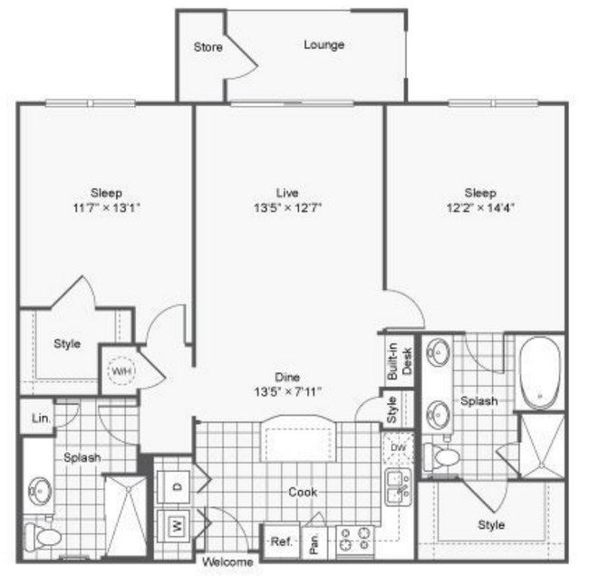 Floorplan - The Ren