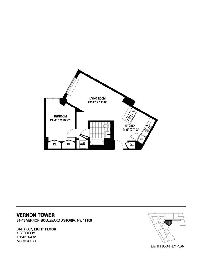 Floorplan - Vernon Tower