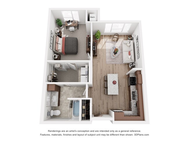 Floorplan - Sonder Point 50+ Apartments