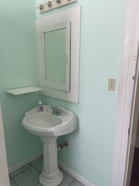 Upstairs bathroom vanity - 8226 Cohn St