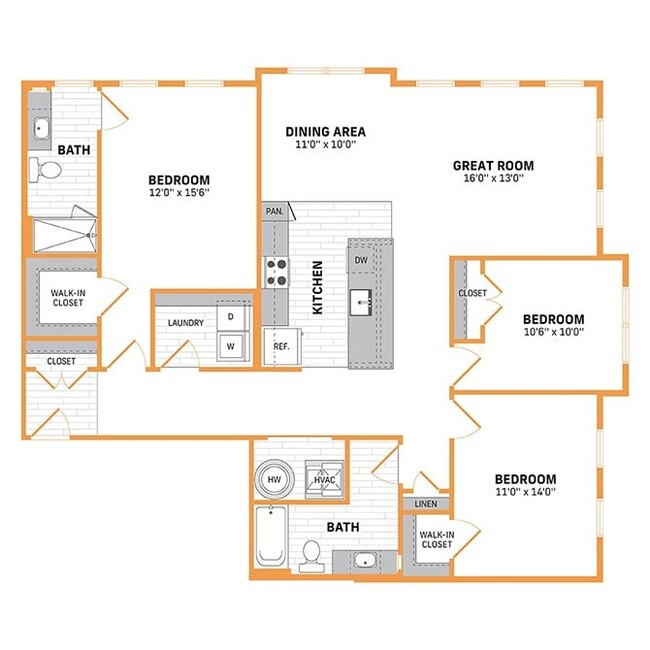 Floorplan - Dorsey Mill