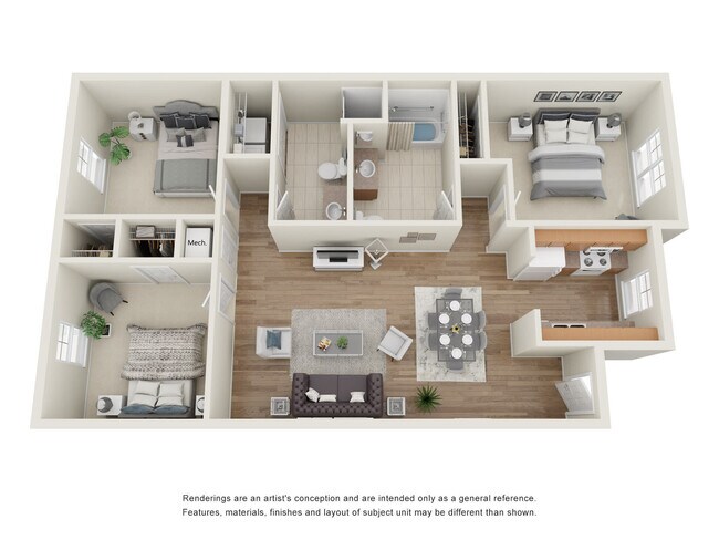 Floorplan - Whispering Woods I