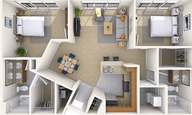 Floorplan - Mode at Hyattsville