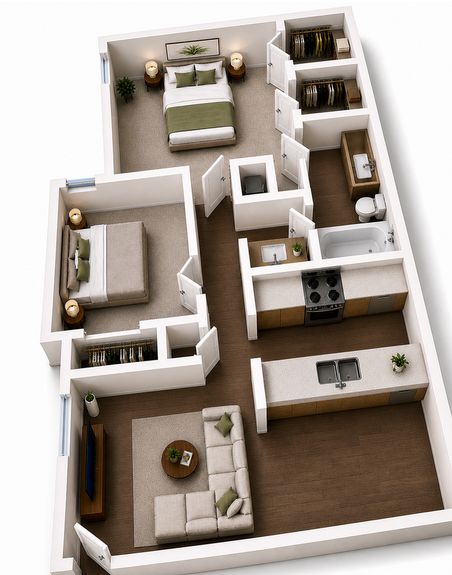 2A 785sqft - Parkwood