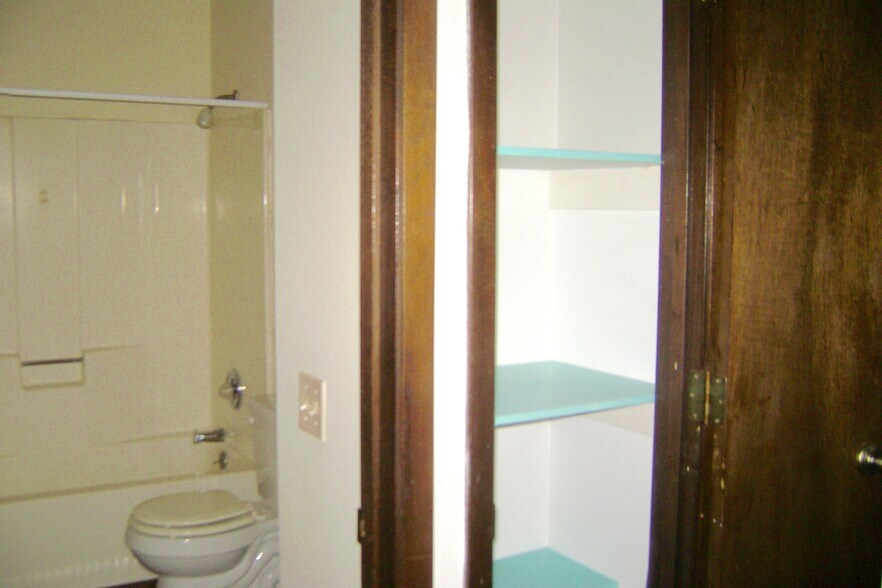 hallway closet with door to bathroom - 2004 10th St
