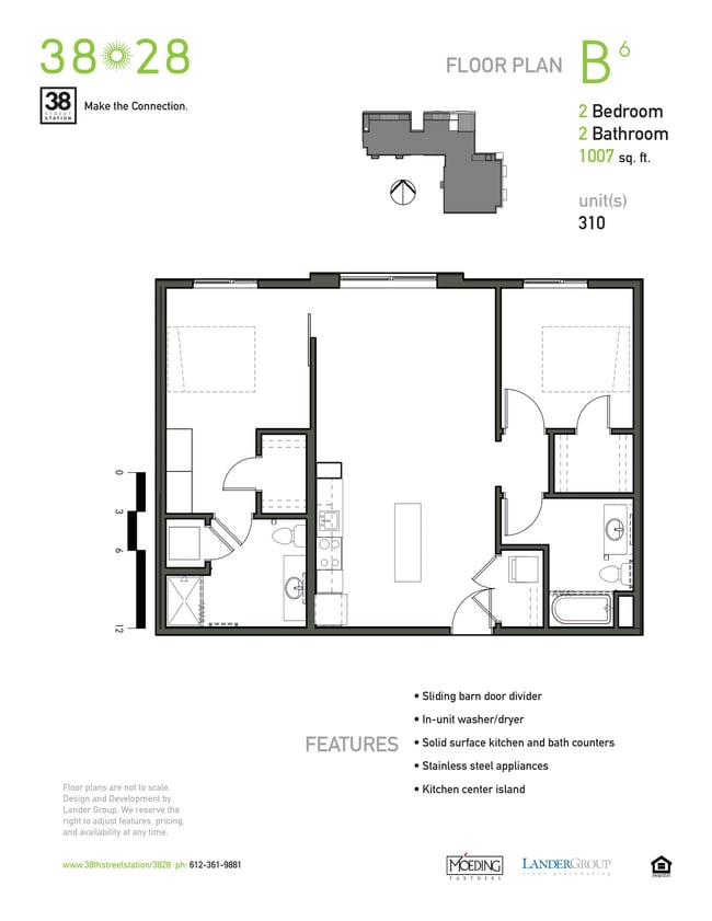 Floorplan - 3828 Apartments