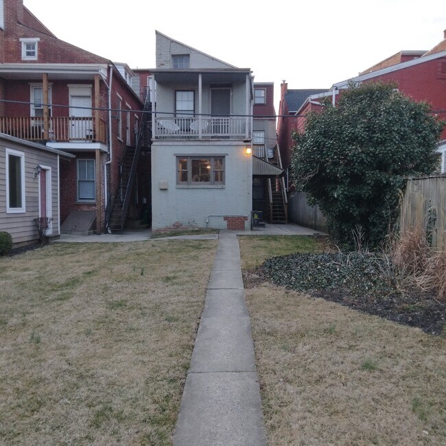 Back of the building - 135 E Lemon St
