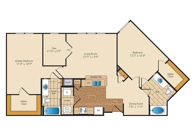 2BR/2BA - Jericho Residences
